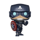 Funko POP! Avengers Game - Captain America  Stark Tech Suit (Amerika Kapitány Stark Tech ruhában) Vinyl Figura 10cm