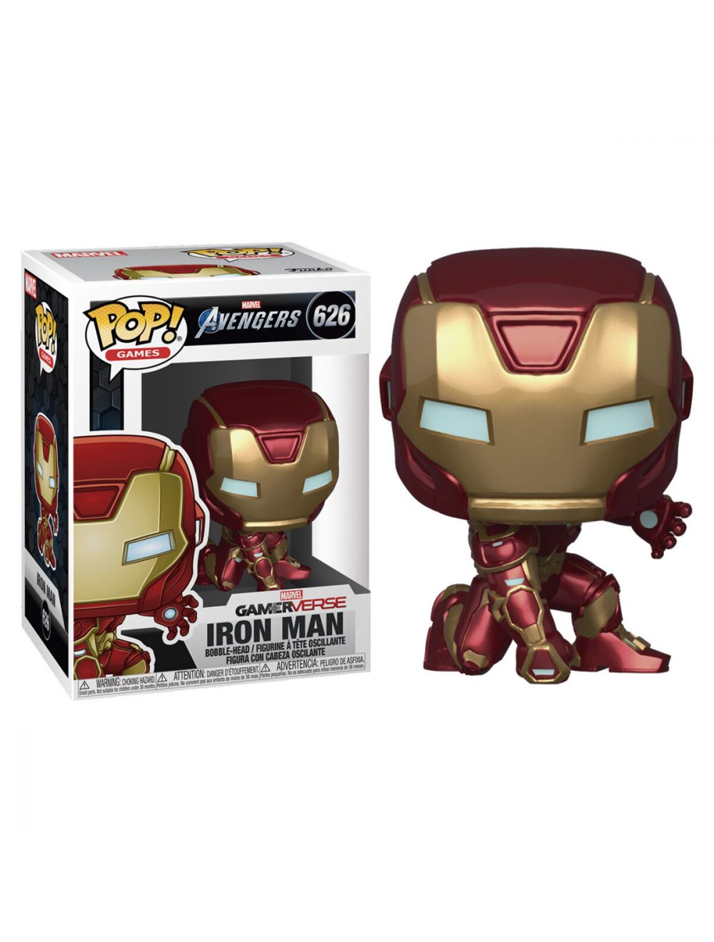 Funko POP! Avengers Game - Iron Man (Stark Tech Suit) Vinyl figura 10cm