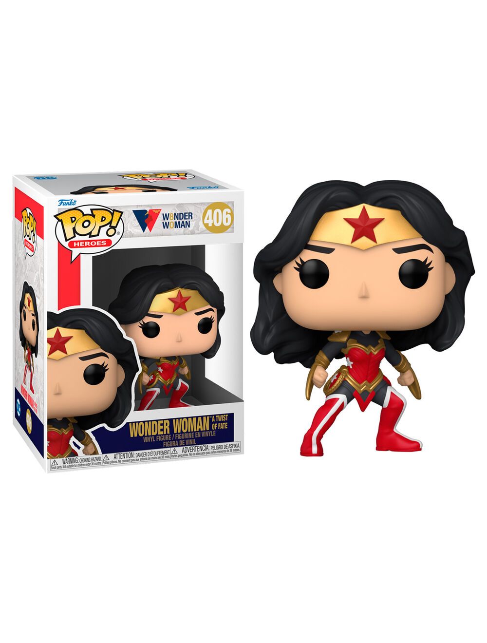 Funko POP! DC Heroes - Wonder Woman 80th ATwist Of Fate