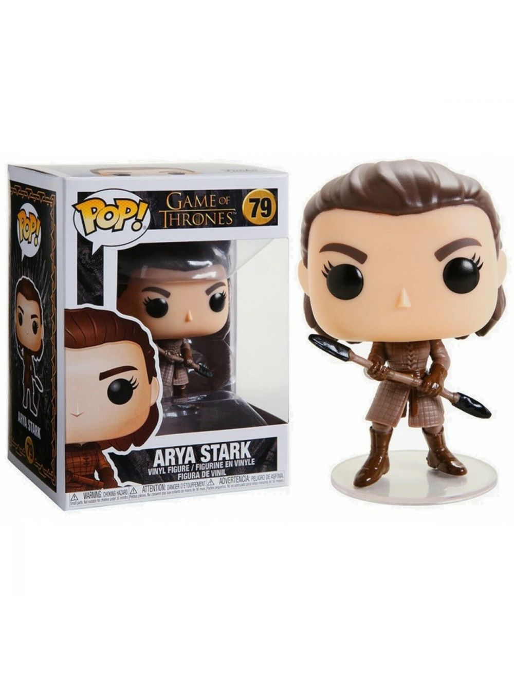 Funko POP! Game of Thrones Arya with Two Headed Spear 10cm-es figura