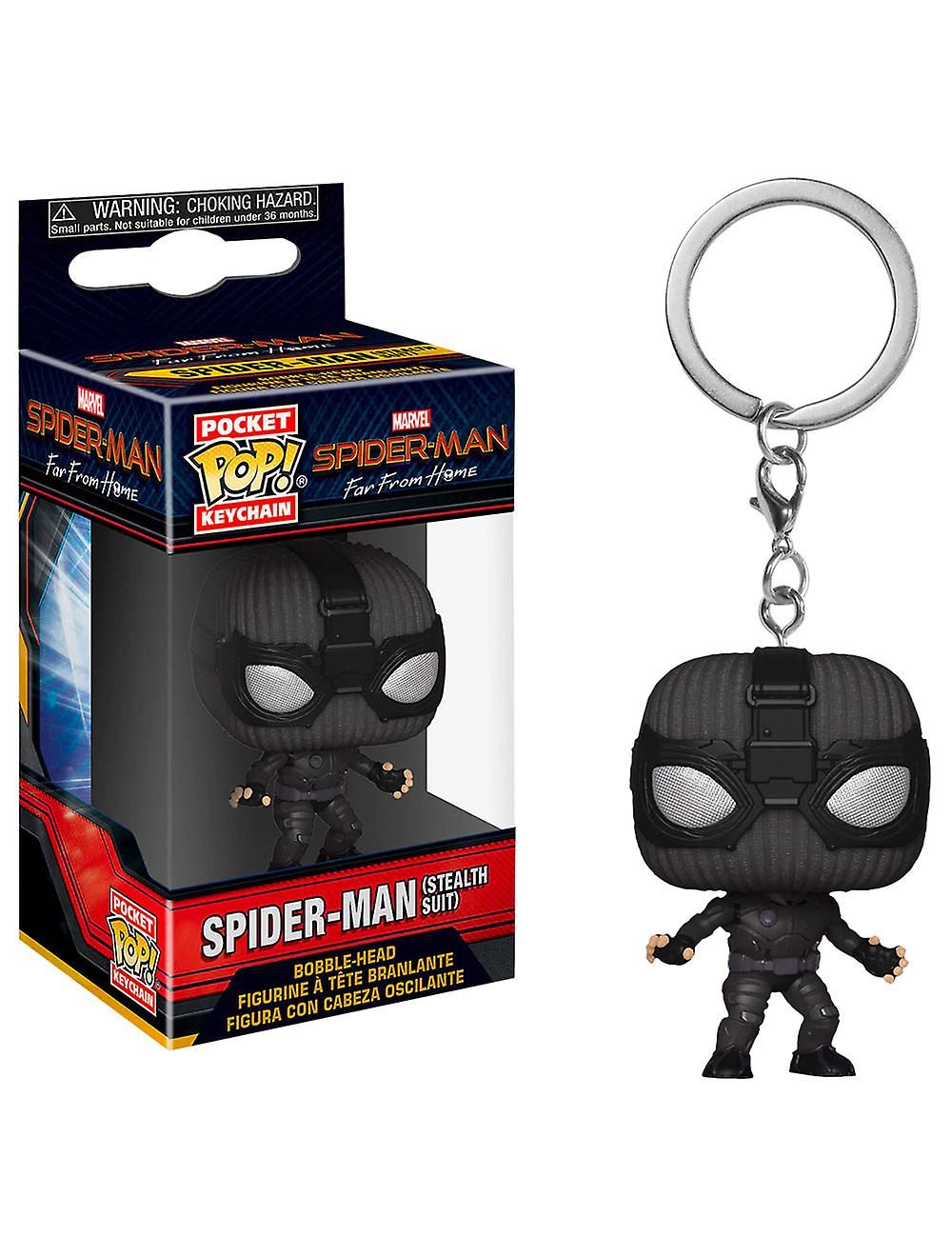 Funko POP! Keychain Spider-Man Far from Home - Spider-Man Stealth Suit kulcstartó