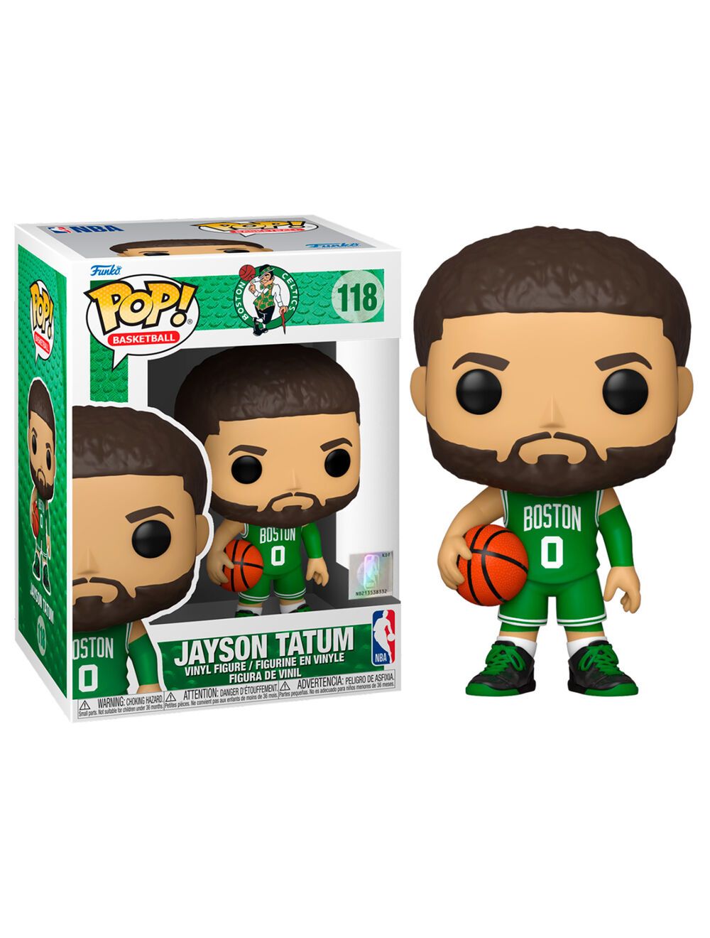 Funko POP! NBA Celtics - Boston - Jayson Tatum (Green Jersey) Vinyl 10cm figura
