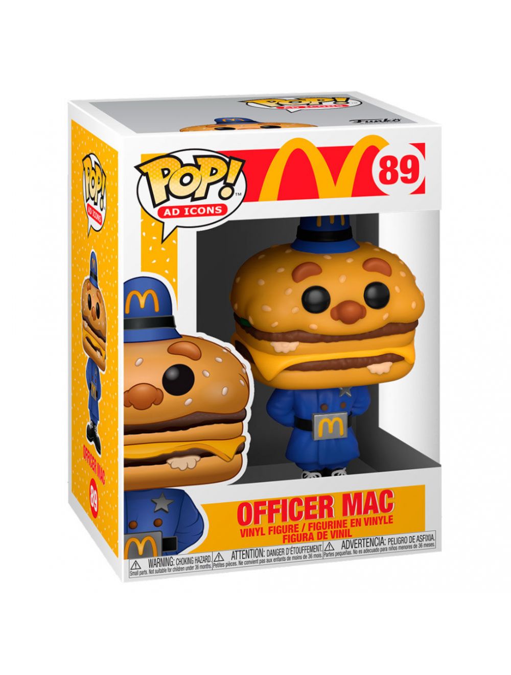 Funko POP! POP Ad Icons: McDonald's - Officer Big Mac Vinyl Figura 10cm