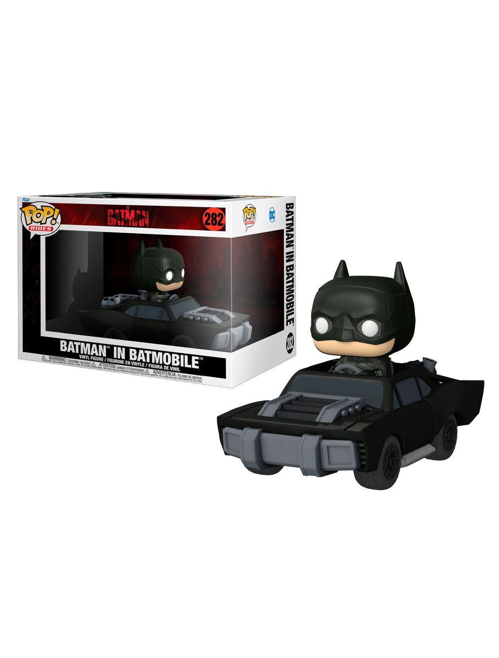 Funko POP! Ride The Batman - Batman in Batmobile Vinyl játékfigura