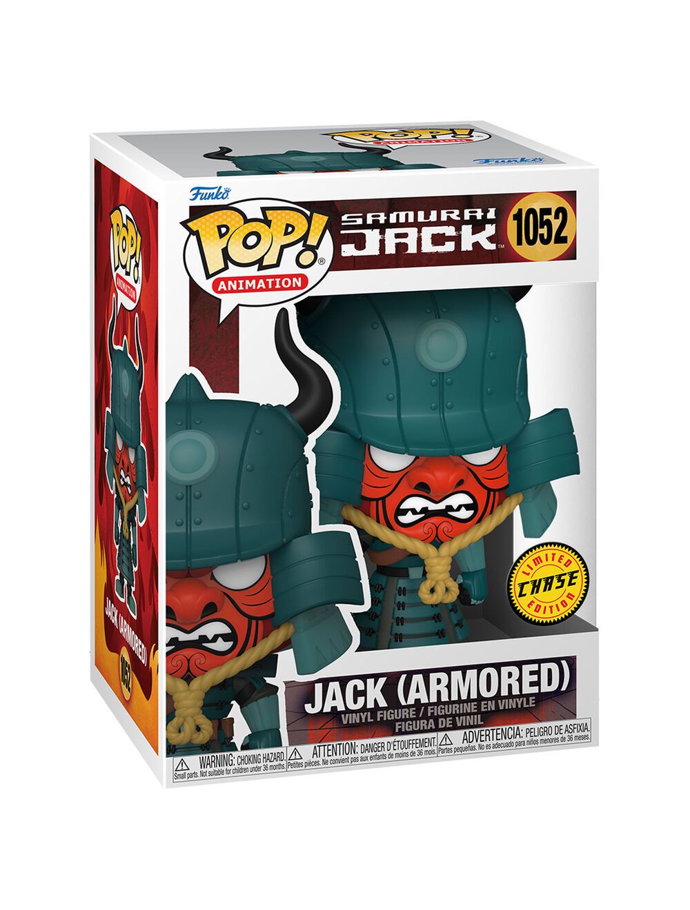 Funko POP! Samurai Jack - Armored Jack Chase vinyl 10cm figura